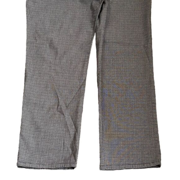 Lee All Day Pant Straight Leg Gray Glenplaid Pants Size 18 Medium - Picture 6 of 16